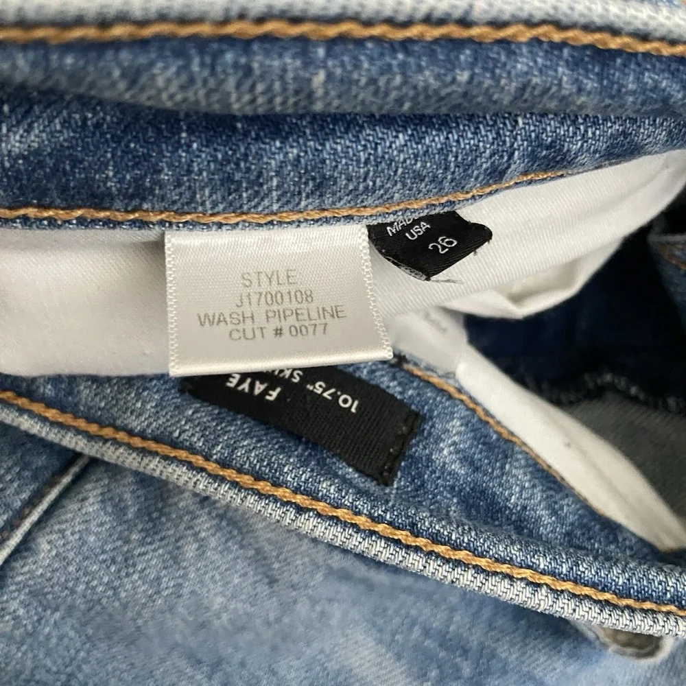 Veronica Beard Faye Skinny 10.75" High Rise Skinny Jeans Size‎ 26 - Picture 6 of 9